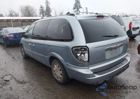 2005 Chrysler Town & Country Limited из США, поврежденный, VIN 2C8GP64L45R244313